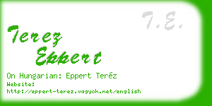terez eppert business card